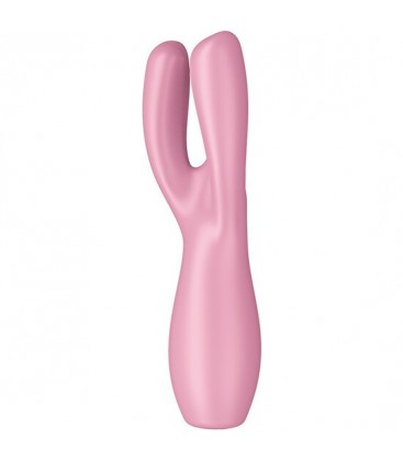 SATISFYER THREESOME 3 LAY ON VIBRADOR ROSA