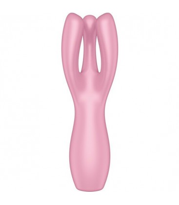 SATISFYER THREESOME 3 LAY ON VIBRADOR ROSA