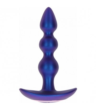 THE BOLD BEADED VIBR ANAL PLUG AZUL