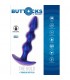 THE BOLD BEADED VIBR ANAL PLUG AZUL