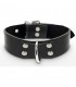 ELEGANT D RING COLLAR NEGRO