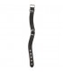 ELEGANT D RING COLLAR NEGRO