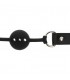 SILICONE BALL GAG NEGRO