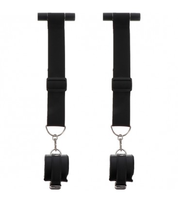 DOOR BARS AND WRIST CUFFS NEGRO