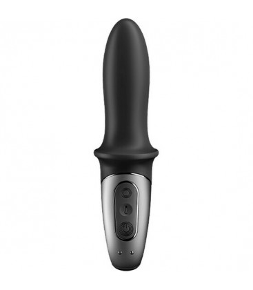 SATISFYER HOT PASSION VIBRADOR ANAL CON CALOR NEGRO