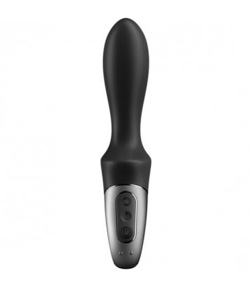 SATISFYER HEAT CLIMAX VIBRADOR ANAL CON CALOR NEGRO