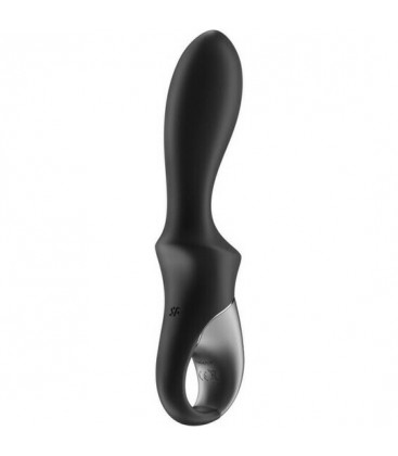 SATISFYER HEAT CLIMAX VIBRADOR ANAL CON CALOR NEGRO