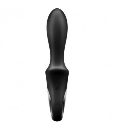 SATISFYER HEAT CLIMAX VIBRADOR ANAL CON CALOR NEGRO