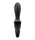 SATISFYER HEAT CLIMAX VIBRADOR ANAL CON CALOR NEGRO