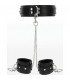 HEAVY COLLAR AND WRIST CUFFS NEGRO