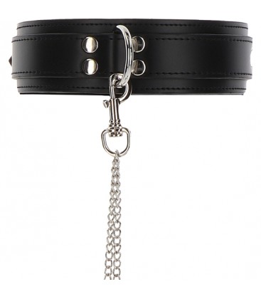 HEAVY COLLAR AND WRIST CUFFS NEGRO
