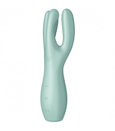 SATISFYER THREESOME 3 LAY ON VIBRADOR VERDE