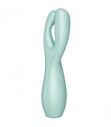 SATISFYER THREESOME 3 LAY ON VIBRADOR VERDE