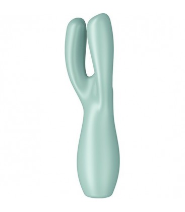 SATISFYER THREESOME 3 LAY ON VIBRADOR VERDE