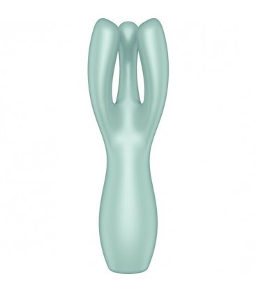 SATISFYER THREESOME 3 LAY ON VIBRADOR VERDE