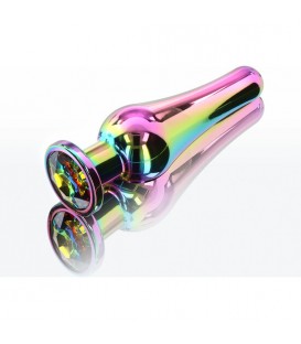 PLUG ANAL TWILIGHT BUM BIJOU MEDIUM MULTICOLOR