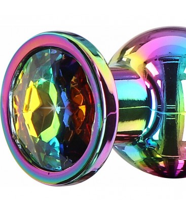 PLUG ANAL TWILIGHT BUM BIJOU LARGE MULTICOLOR