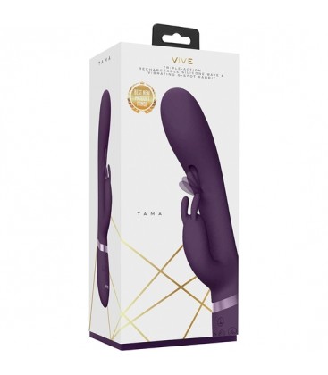 VIVE TAMA WAVE VIBRATING G SPOT RABBIT MORADO