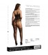 LE DESIR STRAPLESS CROTCHLESS TEDDY WITH STOCKINGS