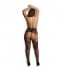 LE DeSIR HIGH WAIST GARTERBELT STOCKINGS NEGRO OSX