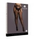 LE DeSIR SUSPENDER PANTYHOSE WITH STRAPPY WAIST NEGRO OSX