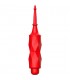 CIRCE BALA LUMINOSA ABS BULLET WITH SILICONE SLEEVE 10 VELOCIDADES ROJO