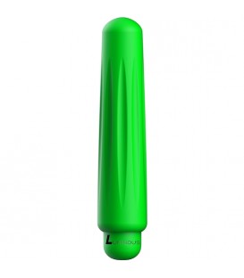 DELIA BALA VIBRADORA ABS BULLET WITH SILICONE SLEEVE 10 VELOCIDADES VERDE