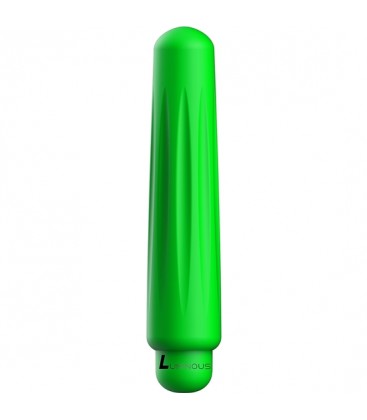 DELIA BALA VIBRADORA ABS BULLET WITH SILICONE SLEEVE 10 VELOCIDADES VERDE