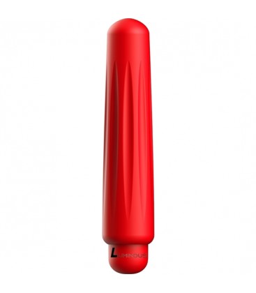 DELIA BALA VIBRADORA ABS BULLET WITH SILICONE SLEEVE 10 VELOCIDADES ROJO