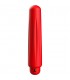 DELIA BALA VIBRADORA ABS BULLET WITH SILICONE SLEEVE 10 VELOCIDADES ROJO