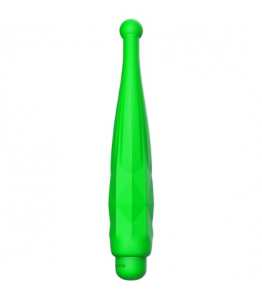 LYRA BALA VIBRADORA ABS BULLET WITH SILICONE SLEEVE 10 VELOCIDADES VERDE