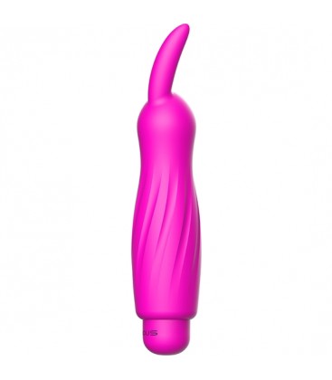 SOFIA BALA VIBRADORA ABS BULLET WITH SILICONE SLEEVE 10 VELOCIDADES FUCSIA