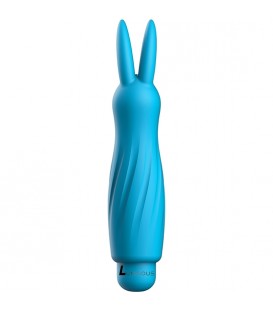 SOFIA BALA VIBRADORA ABS BULLET WITH SILICONE SLEEVE 10 VELOCIDADES TURQUESA