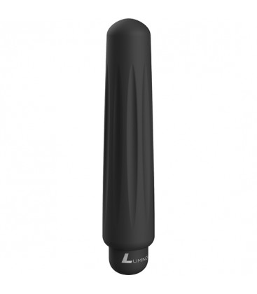 DELIA BALA VIBRADORA ABS BULLET WITH SILICONE SLEEVE 10 VELOCIDADES NEGRO