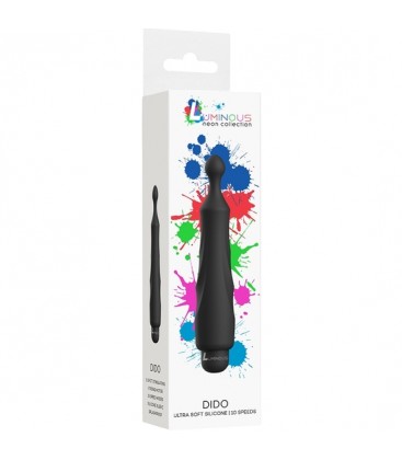 DIDO BALA VIBRADORA ABS BULLET WITH SILICONE SLEEVE 10 VELOCIDADES NEGRO