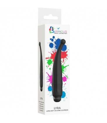 LYRA BALA VIBRADORA ABS BULLET WITH SILICONE SLEEVE 10 SPEEDS NEGRO