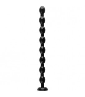 ASS SNAKE BEADED DILDO 50 CM NEGRO