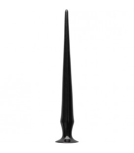 ASS SPIKE DILDO - 42 CM - NEGRO