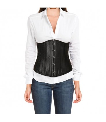 CORSET DAMASK NEGRO