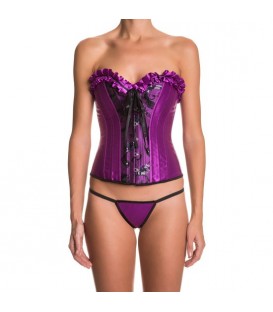 INTIMAX - CORSET ABIR MORADO