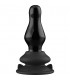 MISSY GLASS VIBRATOR WITH SUCTION CUP AND REMOTE RECARGABLE 10 VELOCIDADES NEGRO