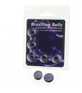 5 BRAZILIAN BALLS EXPLOSION DE AROMAS GEL EXCITANTE EFECTO ELECTRIC VIBRACIoN