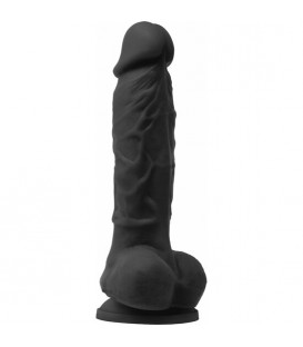 VIBRATING DILDO 5 INCH - DILDO VIBRADOR NEGRO