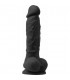 VIBRATING DILDO 5 INCH DILDO VIBRADOR NEGRO