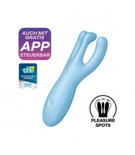 SATISFYER THREESOME 4 CONNECT AZUL