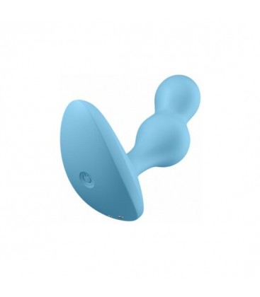 SATISFYER DEEP DIVER PLUG ANAL CON VIBRACIoN AZUL