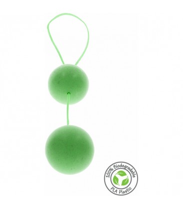 BOLAS CHINAS BIODEGRADABLES VERDE