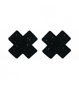 NIPPLE X COVERS - NEGRO