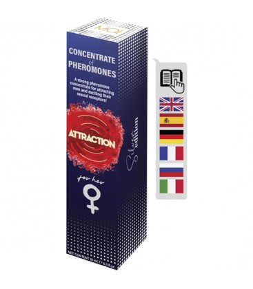 ATTRACTION CONCENTRADO DE FEROMONAS PARA ELLA 10 ML