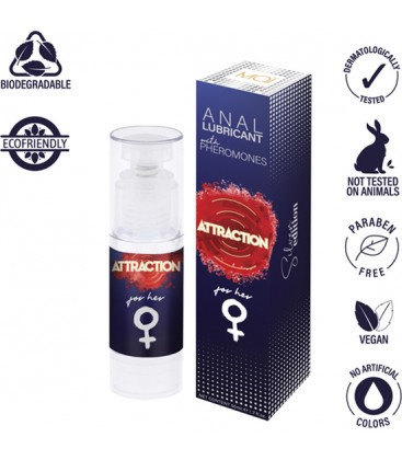 ATTRACTION LUBRICANTE ANAL CON FEROMONAS PARA ELLA 50 ML